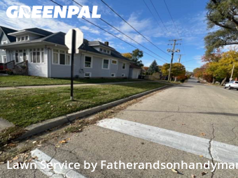 Yard Cuttingin Elgin,60123,Lawn Mow by Fatherandsonhandyman, work completed in Feb , 2026
