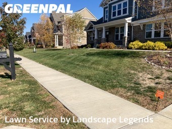 Lawn Work in Carmel, 46074, Backyard Mowing by Landscape Legends, work completed in Nov , 2025