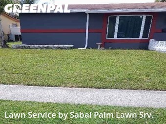 Grass Cutting in Lauderdale Lakes, 33309, Yard Cutting by Sabal Palm Lawn Srv., work completed in Oct , 2025