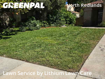 Work completed by grass-trimming-service-in-Redlands-CA
