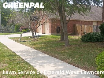 Lawn Cuttingin Seguin,78155,Grass Cut by Emerald Wave Lawncare, work completed in Jun , 2026