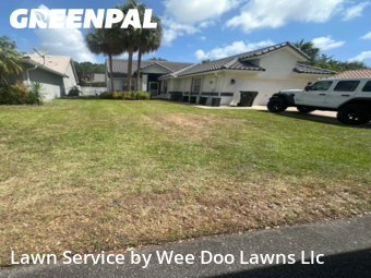 Backyard Mowing in Delray Beach, 33445, Yard Grooming by Wee Doo Lawns Llc, work completed in Nov , 2025