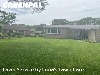 Lawn Carein Aurora,60506,Lawn Mowing Service by Luna’s Lawn Care , work completed in Jul , 2026