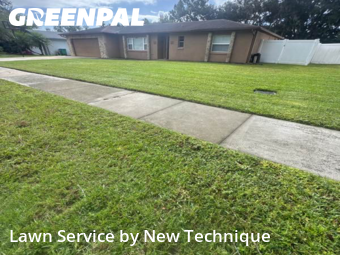 Lawn Maintenancein Winter Springs,32708,Yard Cutting by New Technique, work completed in Feb , 2026
