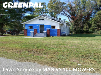 Lawn Management in East St. Louis, 62207, Property Maintenance by MAN VS 100 MOWERS, work completed in Nov , 2025