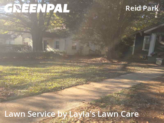 Lawn Cuttingin Charlotte,28208,Lawn Service by Layla's Lawn Care, work completed in Nov , 2025