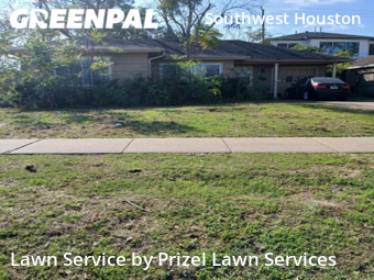Grass Cuttingin Bellaire,77401,Grass Cutting by Prizel Lawn Services, work completed in Dec , 2025