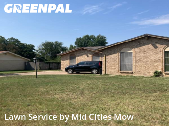 Lawn Maintenancein Hurst,76053,Lawn Care by Mid Cities Mow, work completed in Nov , 2025