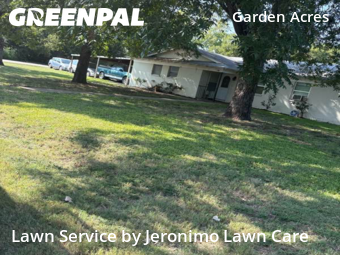 Yard Cuttingin Burleson,76028,Yard Mowing by Jeronimo Lawn Care , work completed in Jan , 2026