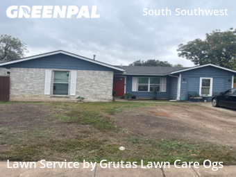 Yard Cuttingin San Antonio,78211,Lawn Mowing Service by Grutas Lawn Care Ogs, work completed in Dec , 2025