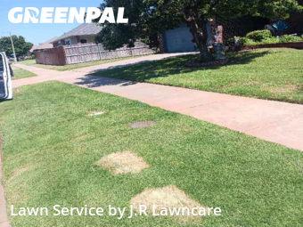 Yard Cuttingin Moore,73160,Grass Cutting by J.R Lawncare, work completed in Oct , 2025