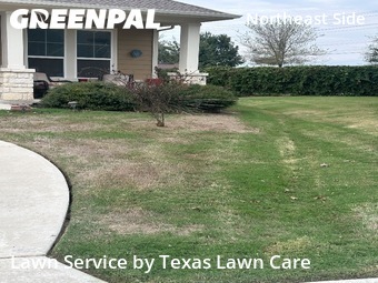 Lawn Care Servicein Schertz,78154,Lawn Care Service by Texas Lawn Care Serv, work completed in Feb , 2026
