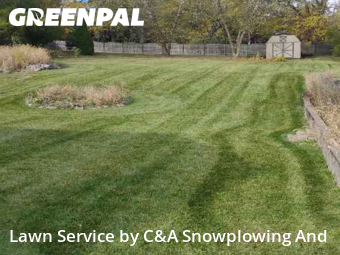 Lawn Services in Streamwood, 60107, Grass Services by C&A Snowplowing And , work completed in Nov , 2025