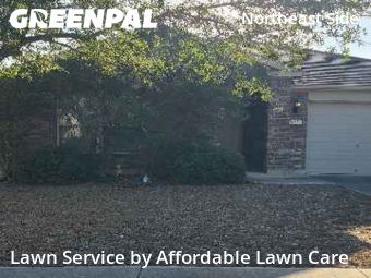 Lawn Mowingin Schertz,78108,Lawn Care by Affordable Lawn Care, work completed in Feb , 2026