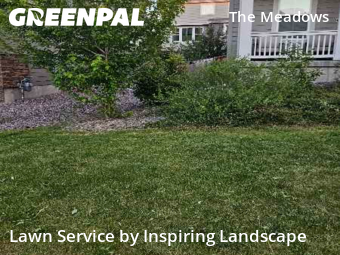 Yard Grooming in Castle Rock, 80104, Front Yard Mowing by Inspiring Landscape, work completed in Oct , 2025