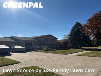 Front Yard Mowing in Sterling Heights, 48313, Yard Cutting by S&S Family Lawn Care, work completed in Nov , 2025