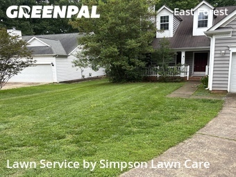 Lawn Mowingin Charlotte,28212,Lawn Care Service by Simpson Lawn Care, work completed in Jun , 2026