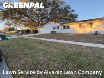 Grass Cuttingin Winter Park,32792,Grass Cut by Alvarez Lawn Company, work completed in Feb , 2026