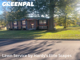 Lawn Cuttingin Hendersonville,37075,Grass Cut by Hardy’s Elite Scapes, work completed in Dec , 2025