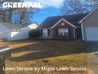 Lawn Mowing Servicein Lawrenceville,30044,Lawn Care by Migos Lawn Service, work completed in Dec , 2025