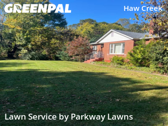 Grass Cutting in Asheville, 28805, Yard Care Services by Parkway Lawns, work completed in Dec , 2025