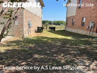 Yard Cuttingin Schertz,78108,Lawn Mowing by A.S Lawn Services, work completed in Nov , 2025