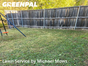 Lawn Servicein Lewisville,75067,Grass Cut by Michael Mows, work completed in Dec , 2025