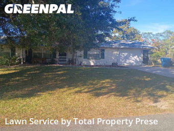 Lawn Mowing in Spring Hill, 34608, Lawn Maintenance by Total Property Prese, work completed in Dec , 2025