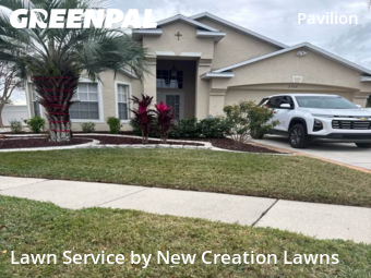 Grass Cuttingin Riverview,33578,Lawn Service by New Creation Lawns, work completed in Dec , 2025