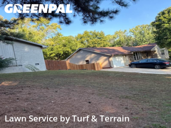 Lawn Services in Fayetteville, 72703, Yard Cutting by Turf & Terrain, work completed in Nov , 2025
