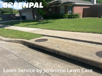 Lawn Mowing Servicein Benbrook,76126,Lawn Service by Jeronimo Lawn Care , work completed in Dec , 2025