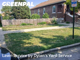 Lawn Cuttingin Cicero,60804,Grass Cut by Dylan's Yard Service , work completed in Nov , 2025