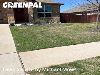 Lawn mowed in Azle, 76020