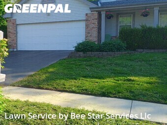 Yard Mowingin Chesterfield,63017,Lawn Service by Bee Star Services Llc, work completed in Jun , 2026