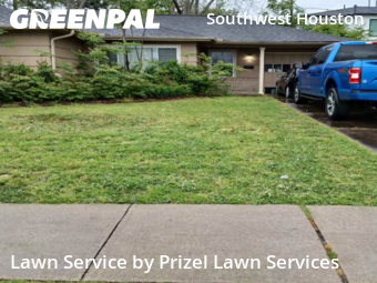 Lawn Carein Bellaire,77401,Grass Cut by Prizel Lawn Services, work completed in Nov , 2025