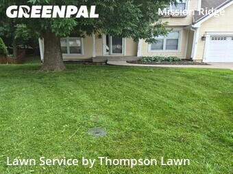 Lawn Mowingin Olathe,66062,Lawn Mowing Service by Thompson Lawn, work completed in Jun , 2026