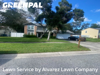 Lawn Cutin Pine Hills,32818,Lawn Care Service by Alvarez Lawn Company, work completed in Dec , 2025