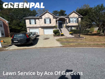 Backyard Mowing in Suwanee, 30024, Yard Management by Ace Of Gardens, work completed in Nov , 2025