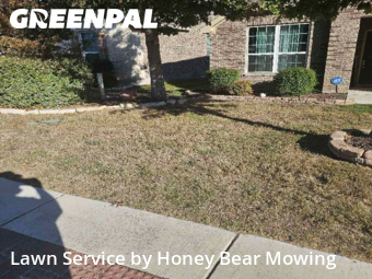 Affordable Landscaping Maintenance Services In San Antonio,78245,Landscaping by Honey Bear Mowing, work completed in Dec , 2025