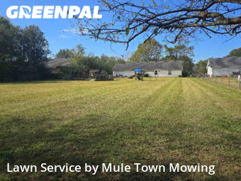 Lawn Mowing Servicein Murfreesboro,37128,Yard Mowing by Mule Town Mowing , work completed in Jan , 2026