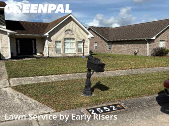 Yard Maintenance in Marrero, 70072, Weekly Mowing by Early Risers, work completed in Nov , 2025