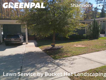 Lawn Cuttingin Charlotte,28215,Lawn Cutting by Bucket Hat Landscaping, work completed in Dec , 2025
