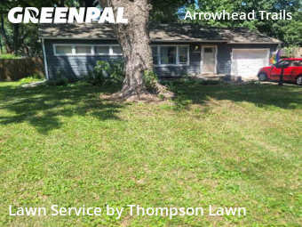Yard Mowing in Mission, 66202, Weed Trimming by Thompson Lawn, work completed in Oct , 2025
