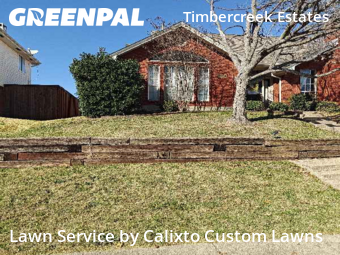 Lawn mowed in Carrollton, 75007