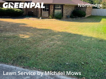 Lawn Maintenancein Denton,76207,Lawn Maintenance by Michael Mows, work completed in Oct , 2025