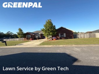 Lawn Care in Crestview, 32539, Yard Upkeep by Green Tech, work completed in Oct , 2025