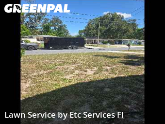 Lawn Carein Dunedin,34698,Yard Cutting by Etc Services Fl, work completed in Jan , 2026