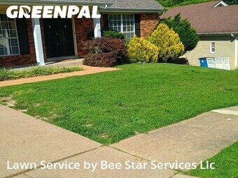 Grass Cutin Ballwin,63011,Lawn Mowing Service by Bee Star Services Llc, work completed in Jun , 2026