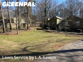 Lawn mowed in Canton, 30115