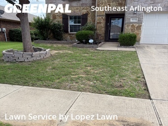 Modern Landscaping In Arlington,76002,Landscaping Renovation by Lopez Lawn, work completed in Jun , 2026